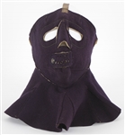 1920s Wool Executioners Mask Wrestling / Football Helmet Liner w/ Collar (MEARS LOA)