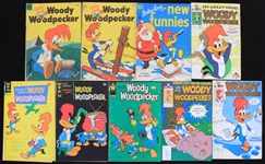 1950s-90s Woody Woodpecker Comic Book Collection - Lot of 16