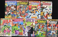 1970s-90s Incredible Hulk Doc Savage Marvel Comic Book Collection - Lot of 21