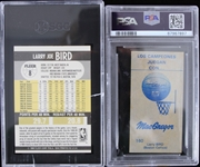 1986-1991 Larry Bird Boston Celtics Graded Trading Cards (PSA Slabbed) (Lot of 2)