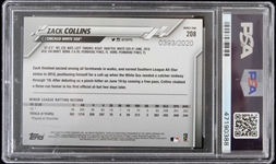 2020 Zack Collins Chicago White Sox Topps Trading Card #208 Graded GEM MT 10 (PSA Slabbed)