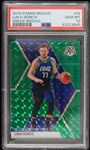 2019 Luka Doncic Dallas Mavericks Panini Mosaic #44 Trading Card Graded Gem MT 10 (PSA Slabbed)