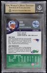 2002 Tom Brady New England Patroits E-Topps Trading Card Graded Gem Mint 9.5 (Beckett Slabbed)