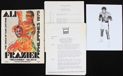 1975 Muhammad Ali vs Joe Frazier "Thrilla in Manilla" Press Folder