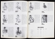 1977 Don King Presents A Night With The Heavyweights Program