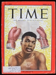 1963 Time Magazine with Cassius Clay (Muhammad Ali) on the Cover