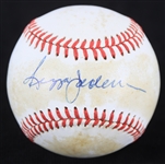 1993 Reggie Jackson New York Yankees Signed OAL Brown Baseball (JSA)