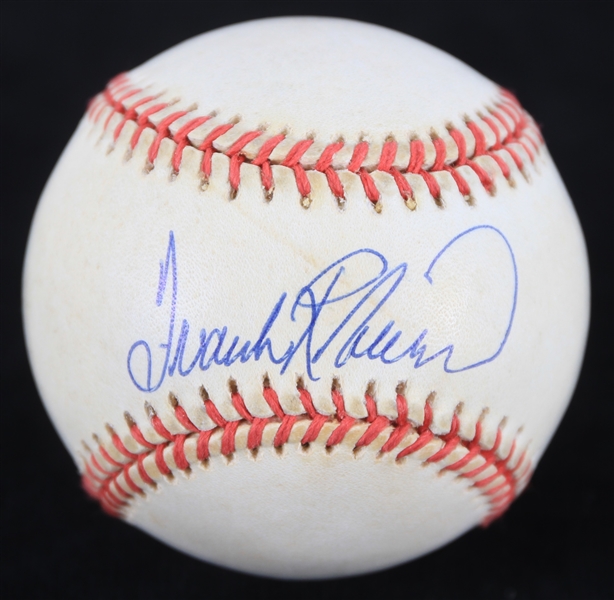 1993 Frank Robinson Cincinnati Reds Signed ONL White Baseball (JSA)