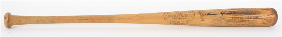 1958 Harmon Killebrew Washington Senators Signed H&B Louisville Slugger Professional Model Bat (MEARS LOA/JSA/PSA)