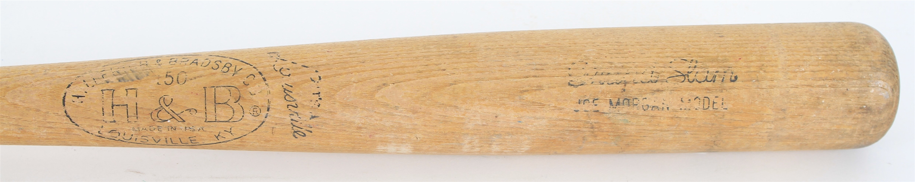 1970s Joe Morgan Cincinnati Reds H&B Grand Slam Store Model Bat