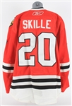 2010-11 Jack Skille Chicago Blackhawks Game Worn Home Jersey + Signed 8 x 10 Photo (MEARS LOA/JSA/Blackhawks LOA)
