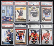 2007-14 Hockey Slabbed Trading Cards - Lot of 8 w/ Marko Dano Auto, Marko Dano Jersey, Kris Versteeg Auto, Patrick Kane & More