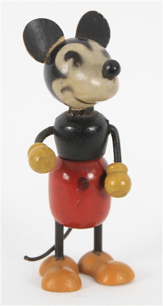 1930s Mickey Mouse Walt Disney Fun-E-Flex 4" Figure
