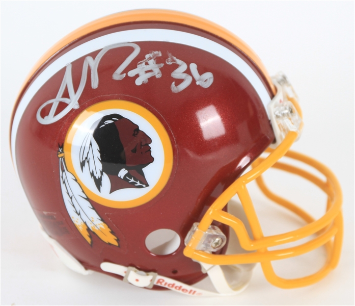 2004 Sean Taylor Washington Redskins Rookie Season Signed Mini Helmet (JSA Full Letter)