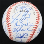 1993 Chicago Cubs Team Signed ONL White Baseball w/ 26 Signatures Including Ryne Sandberg, Sammy Sosa, Mark Grace & More (*JSA Full Letter*)