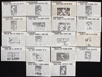 1964 Topps Giants Baseball Trading Cards - Complete Set of 60 + 4 Extra Cards