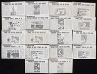1964 Topps Giants Baseball Trading Cards - Complete Set of 60 + 4 Extra Cards
