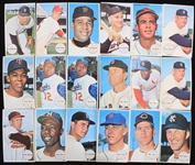 1964 Topps Giants Baseball Trading Cards - Complete Set of 60 + 4 Extra Cards