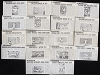 1964 Topps Giants Baseball Trading Cards - Complete Set of 60 + 4 Extra Cards