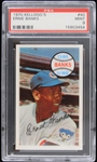 1970 Ernie Banks Chicago Cubs Kelloggs Trading Card #40 Graded Mint 9 (PSA Slabbed)