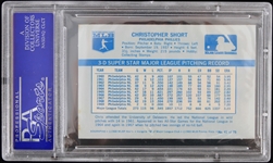1970 Chris Short Philadelphia Phillies Kellogg's Trading Card #41 Graded Mint 9 (PSA Slabbed)