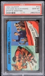 1954 Chicago Blackhawks Quaker Trading Card #10 Graded GEM MT 10 (PSA Slabbed)