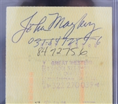 1991 John Mayberry Houston Astros Kansas City Royals Toronto Blue Jays New York Yankees Endorsed Check (PSA Slabbed)