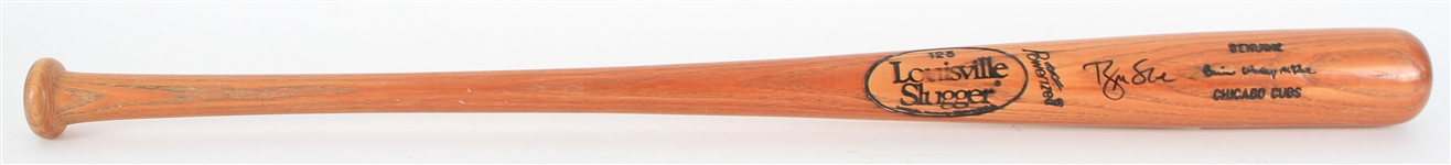 1995-97 Brian McRae Chicago Cubs Signed Louisville Slugger Bat (*JSA*)
