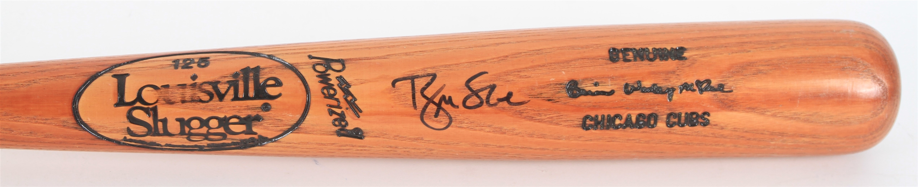 1995-97 Brian McRae Chicago Cubs Signed Louisville Slugger Bat (*JSA*)