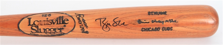 1995-97 Brian McRae Chicago Cubs Signed Louisville Slugger Bat (*JSA*)