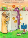 1976 McDonalds The Professor & Grimace 16x20 Poster 