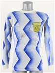 1990s Argentina National Soccer Team #11 Signed Jersey