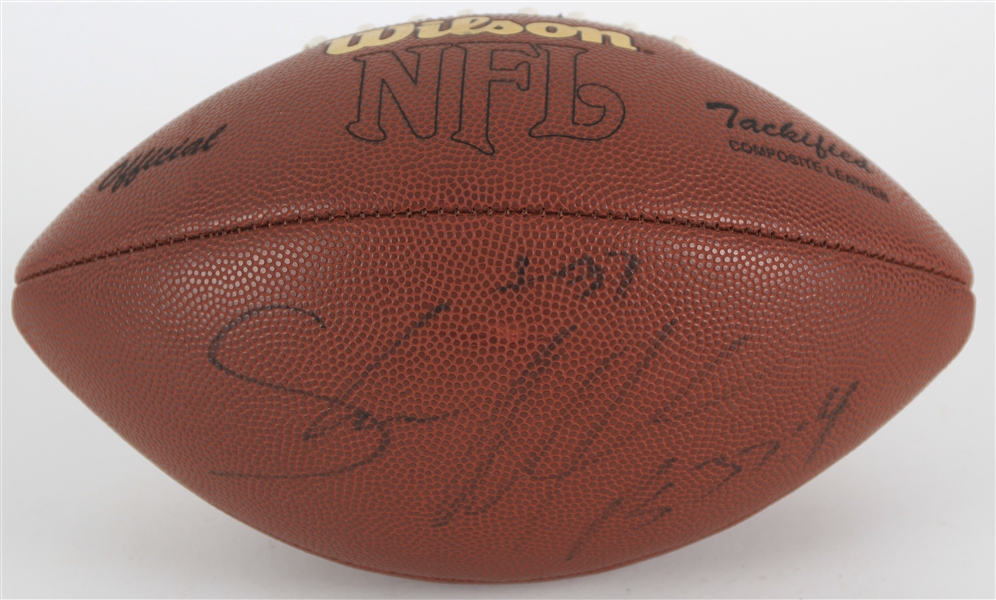 2000s Shaun Alexander Seattle Seahawks Signed Football (JSA) 