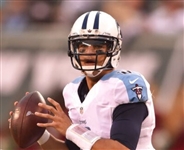 2015 (December 13) Marcus Mariota Tennessee Titans Rookie Season Game Used ONFL Goodell Football (MEARS LOA)