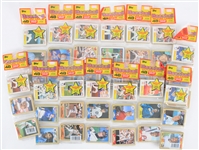 1987-88 Tops Baseball Trading Cards Unopened Rack Packs - Lot of 13 w/ 600+ Total Cards