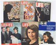 1960-2000 John F. Kennedy 35th President of the United States Magazine Collection - Lot of 13 w/ Life, Look, Esquire & More