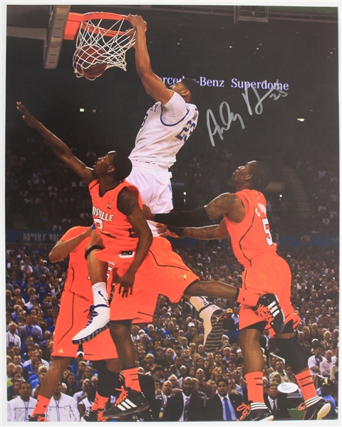 2012 Anthony Davis Kentucky Wildcats Signed 16" x 20" Photo (*JSA*)