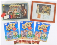 1940's-2000's Classic Toy Collection - Lot of 29 w/ Starting Lineups, Star Wars, Pokemon, Beanie Baby, Dogs Playing Poker & More