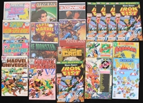 1960's-2000's Comic Book Collection - Lot of 83 w/ Marvel Universe, X-Men, Batman, Spiderman, Star Wars & More