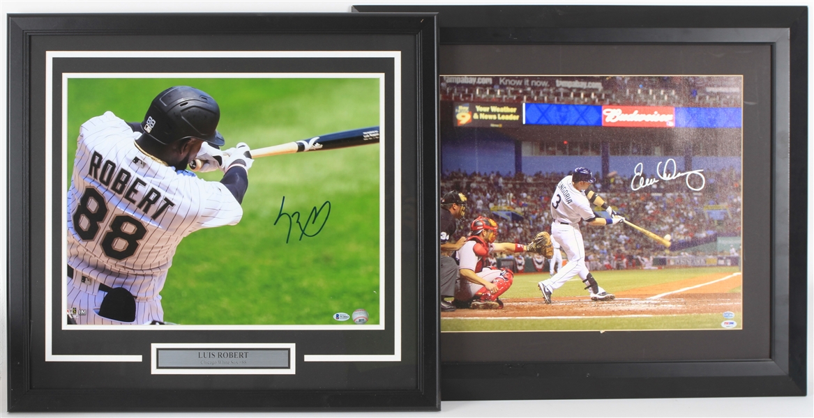 2000s Baseball Football Signed Collection w/ Evan Longoria, Rolando McClain & More (*JSA & PSA/DNA & Beckett*)