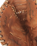 1960's Joe Pepitone New York Yankees Signed Trio Hollander Player Endorsed Yankee Clipper Line First Base Mitt (JSA)