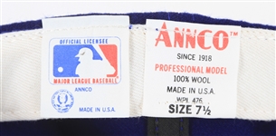 1980's Andy Pafko Chicago Cubs Dual Signed Throwback Cap (JSA)