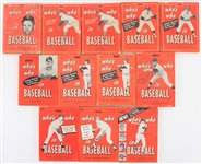 1955-65 Whos Who in Baseball Guide Book Collection - Lot of 12