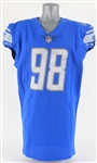 2017 Jeremiah Ledbetter Detroit Lions Home Jersey (MEARS LOA)