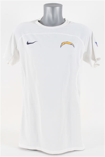 2018 San Diego Chargers Nike On Field Apparel Undershirt (MEARS LOA)