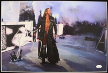 2000s Edge WWE Champion Wrestler Signed 12" x 18" Photo (*JSA*)