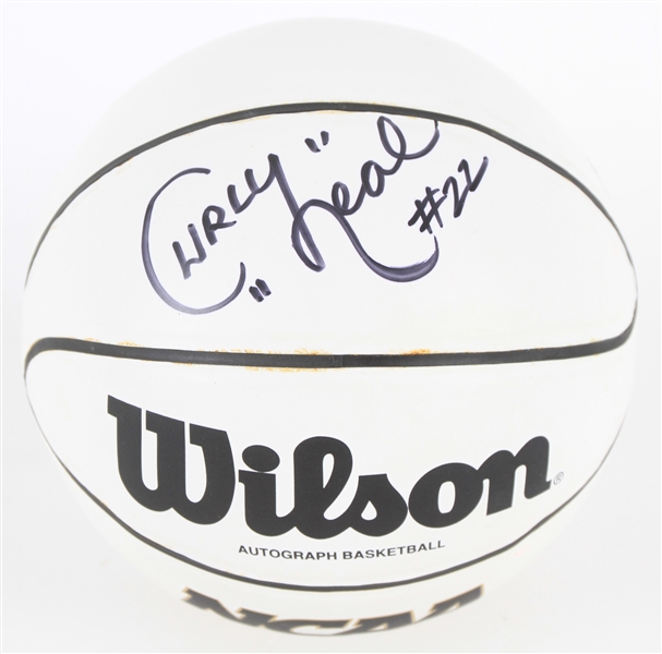 2010s Curly Neal Harlem Globetrotters Signed Mini Basketball (JSA)