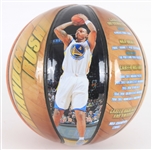 2010's Brandon Rush Golden State Warrios Signed PhotoFile Graphic Mini Basketball (JSA)