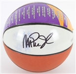 2010s Magic Johnson Los Angeles Lakers Signed InkRedible Graphic Basketball (JSA)