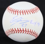 2013 Eddie Lacy Green Bay Packers Signed OML Selig Baseball (JSA)